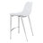 Upholstered Counter Stool with Metal Frame-1943868855-1943715595