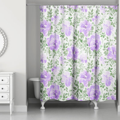 Daijon Floral Shower Curtain