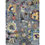 Tapis gris classique en laine noué à la main