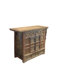 Armoire antique en orme sculpté