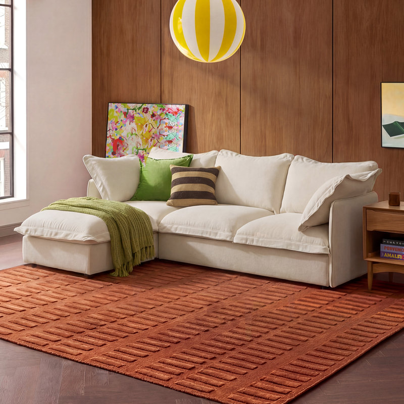 Ensemble d'accoudoirs Qoosh, couleur craie, Chalk