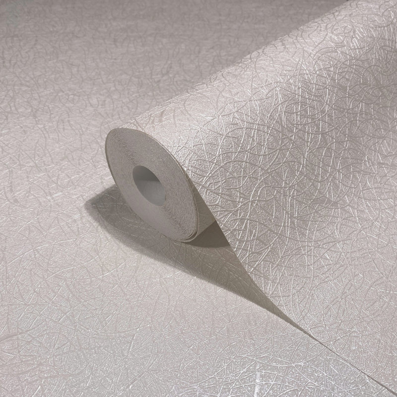 Ninti Industrial Effects Cream Structure Wallpaper Roll 10.05m x 53cm