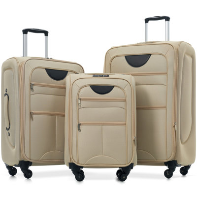 Ensemble de 3 valises extensibles Softside Valise
