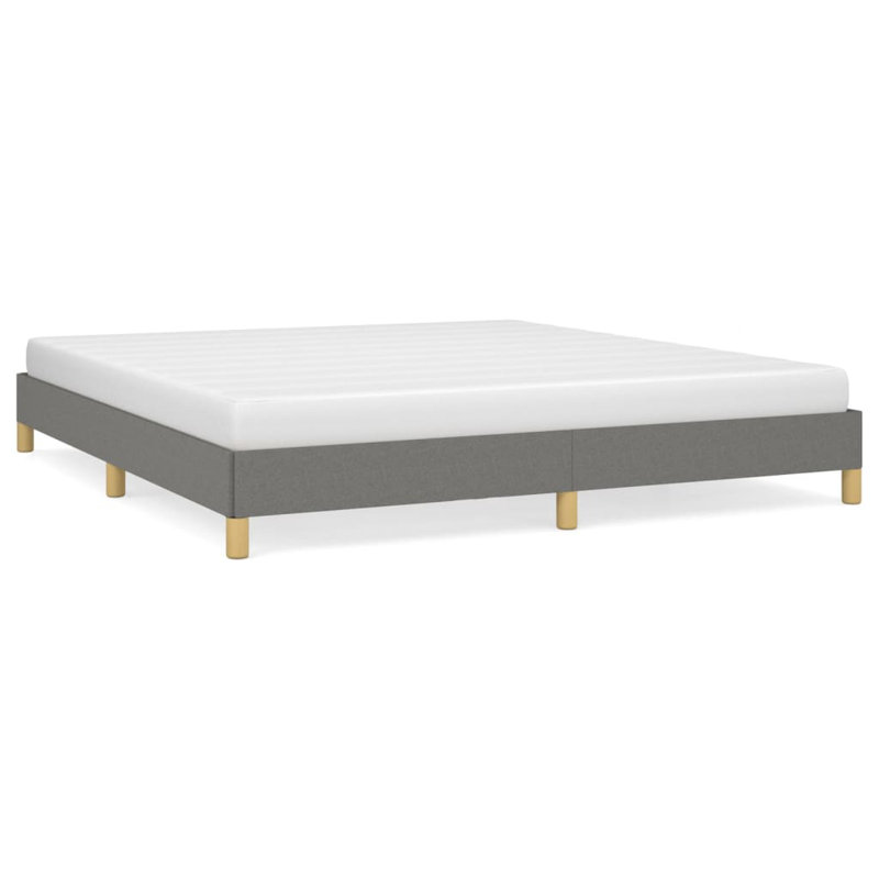 Koleigh Bed, Super King (6'), Dark Grey/Gold