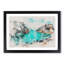 Lake Between the Mountains - Picture Frame Painting Print-56733532-56733533