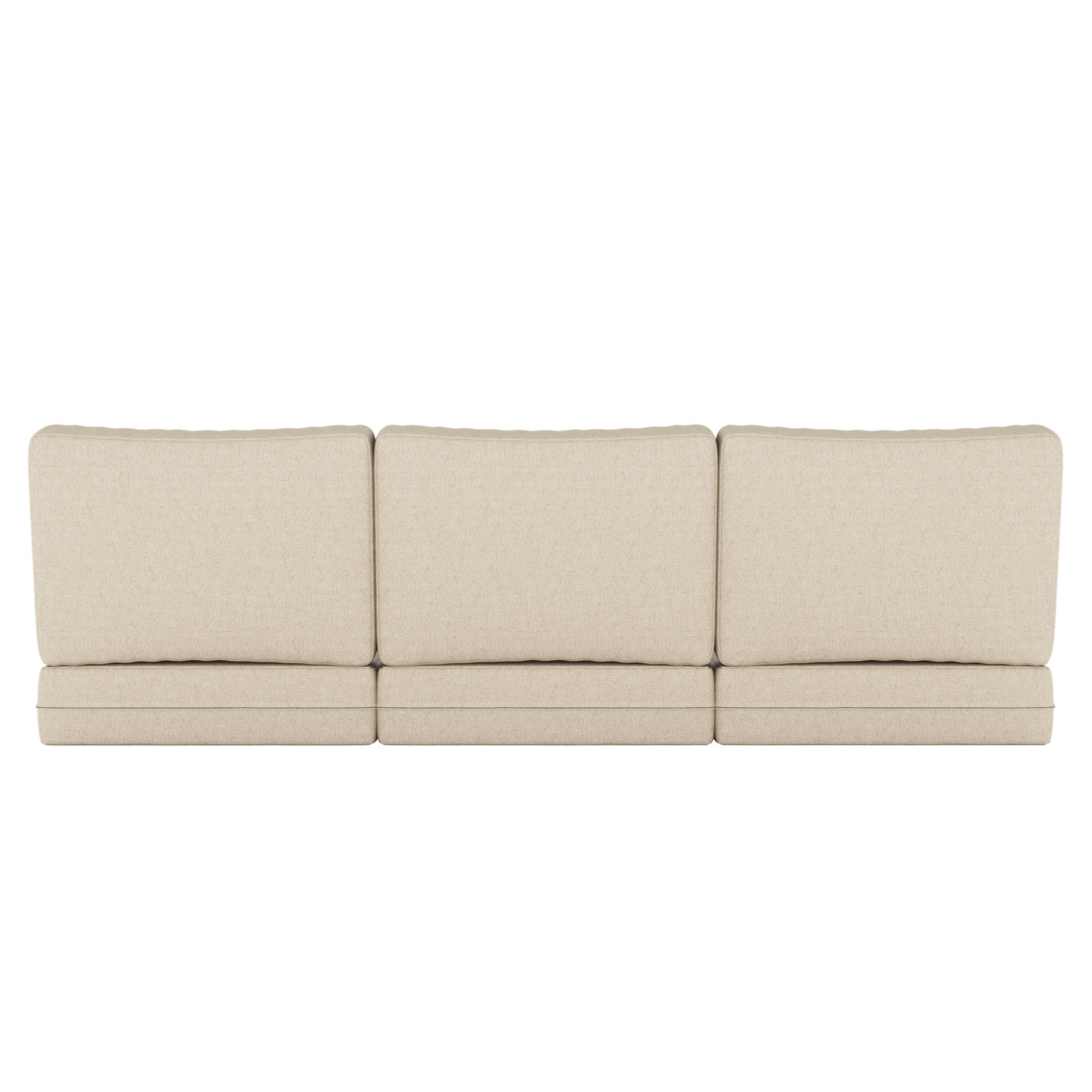 25" Sunbrella® Sofa Seat and Back Cushion, Sunbrella Bliss Sand