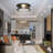 2-Light Metal Flush Mount Ceiling Light