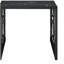 Ensemble de tables d'appoint 3 pièces Modern Modern Black Cocktail Table