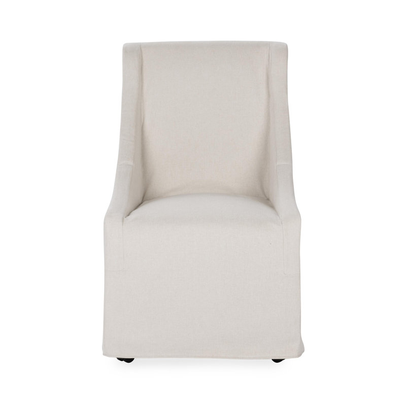 Seneca Upholstered Dining Chair, Stone Beige