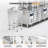 1 Compartment 304 Stainless Steel Bar Sink