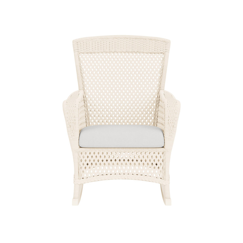 Grand Traverse Outdoor Rocker Chair, Caramel, Canvas Natural Sunbrella® Canvas