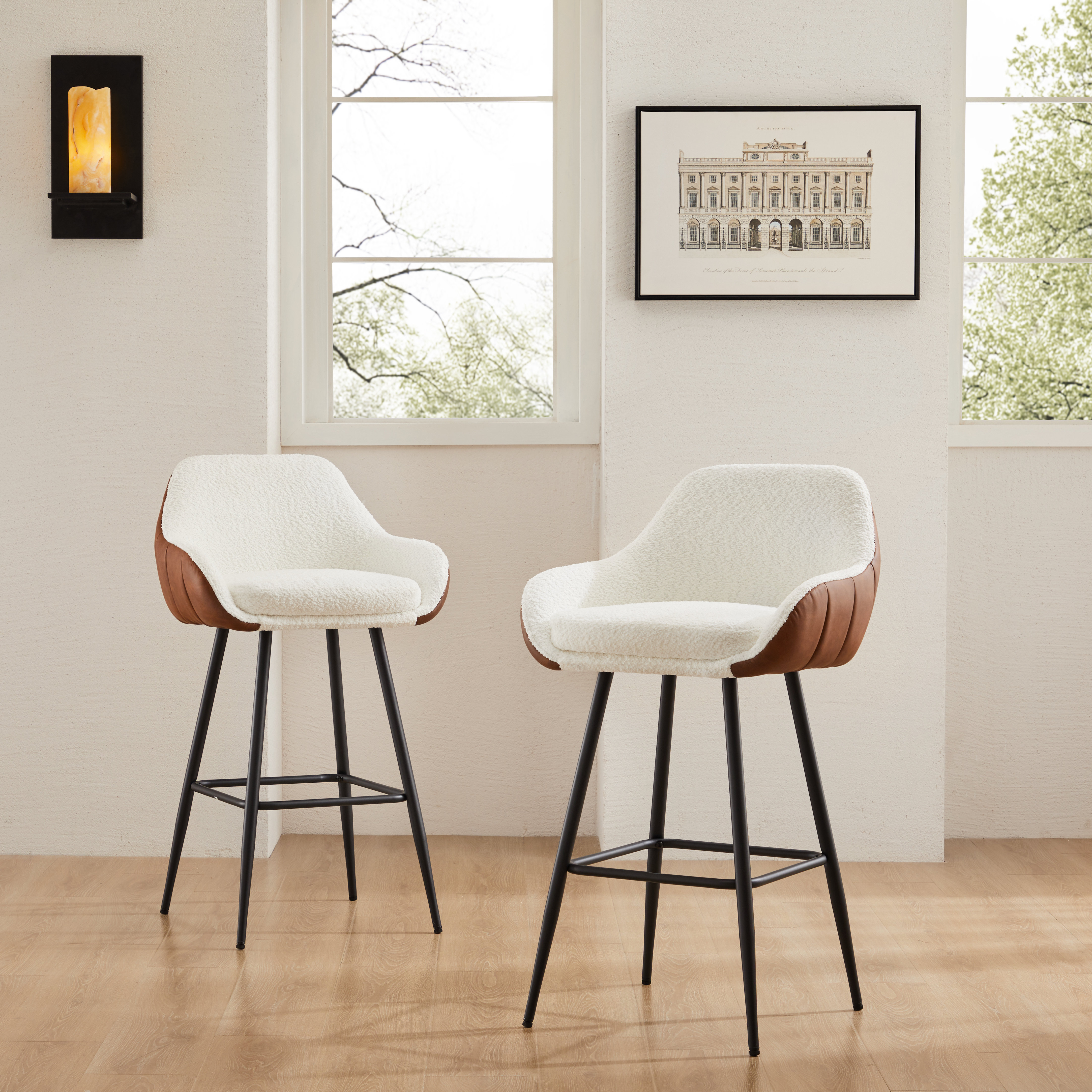 Corrigan Studio® Bar Stools Set of 2 | Wayfair