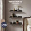 Solid Wood, Paulownia Wood Floating Shelf