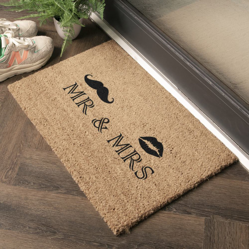 Adilynn Non-Slip Outdoor Doormat