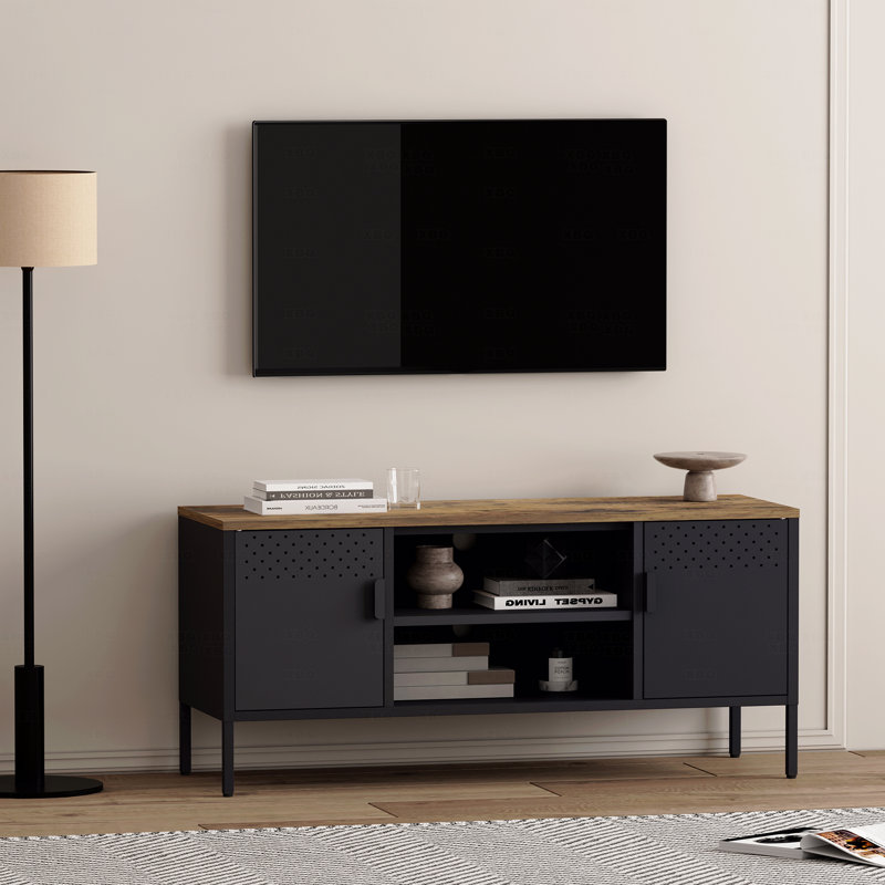 Armoire de rangement noire, Noir
