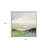 Glowing Valley White Floater Frame Print Wall Art