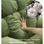 Fauteuil inclinable électrique surdimensionné 43,5 po Adyen, pivotant à 360 °, berçant à 30 °-57058845-43599744