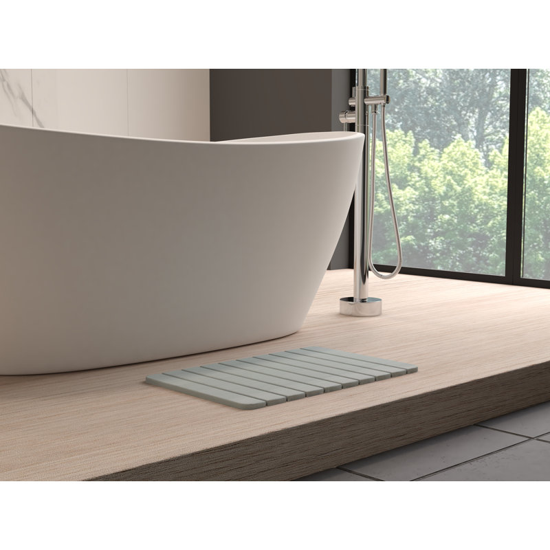 Aadhithya Diatomaceous Earth Bath Mat, Green