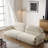 102.36"White Solid wood chenille Sofa-1268065284