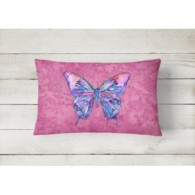 Butterfly Outdoor Throw Pillow