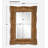 Caterina Scalloped Antique Gold Mirror