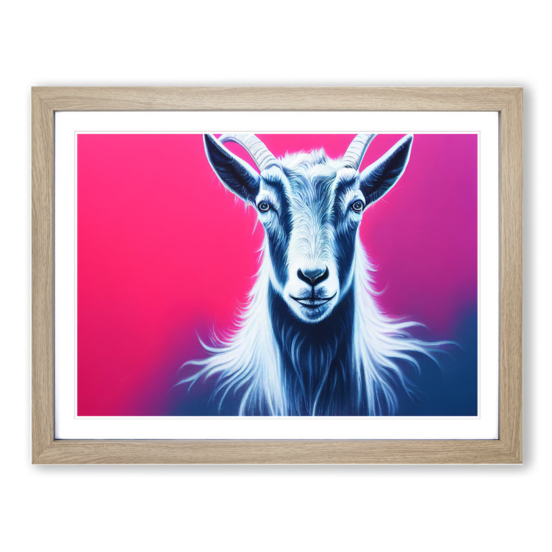Goat In Colour Vol.4 - Single Picture Frame Print
