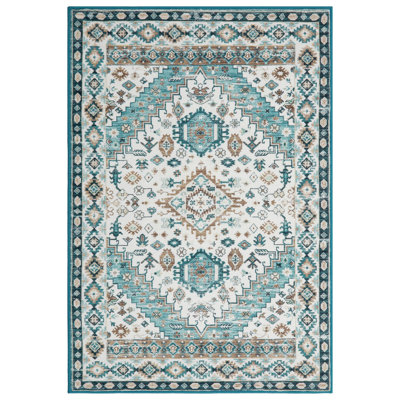 Rectangle Floral Area Rug