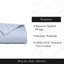 kate spade new york Spade Floral 2-Piece Twin Quilt Bedding Set, 100% Cotton Sateen Reversible Cover, All Season Warmth Bedding, Machine Washable, Halogen Blue-657324729