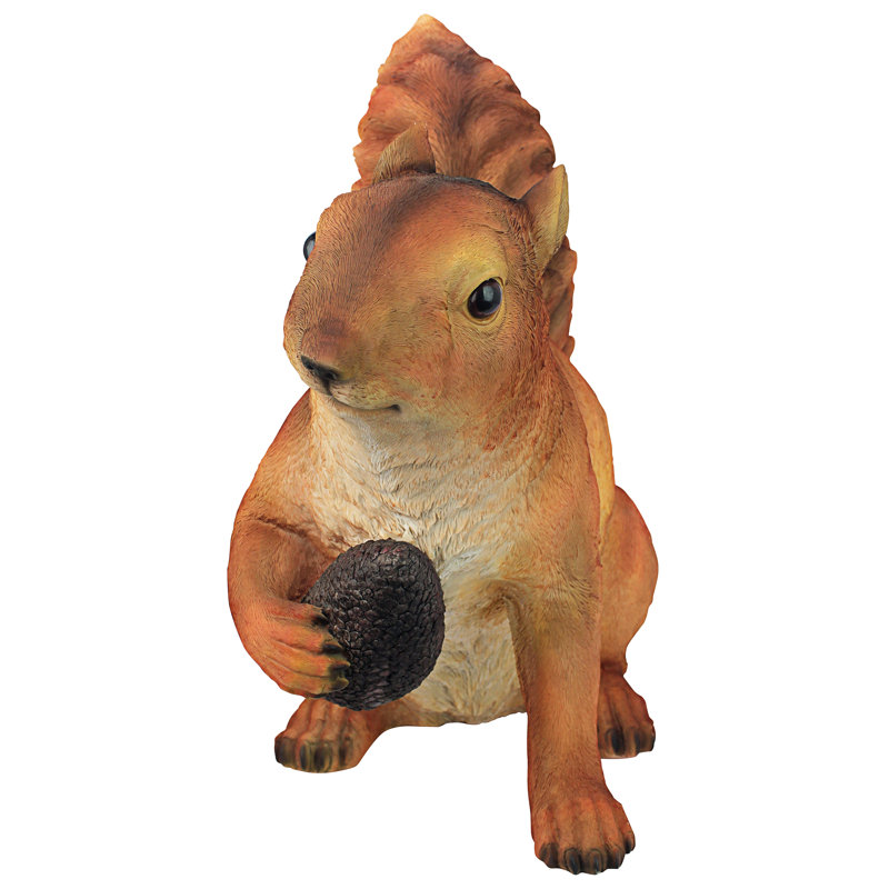 Wily Squirrel Statue