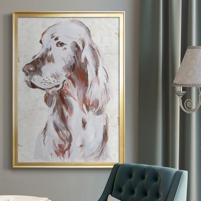 " Sitting Dog III "