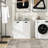 Two-Compartment Tilt-Out Laundry Sorter Cabinet