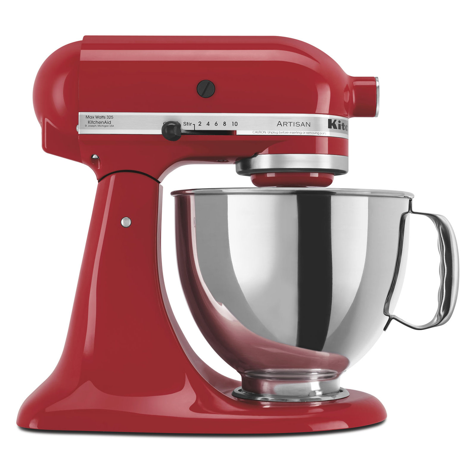 KitchenAid® Artisan® Series 5 Quart Tilt-Head Stand Mixer, Empire Red
