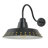 1-Light Retro Gooseneck 18.11inch Oversize Large Lamp with Black/Bronze Options Wall Sconces-649522464