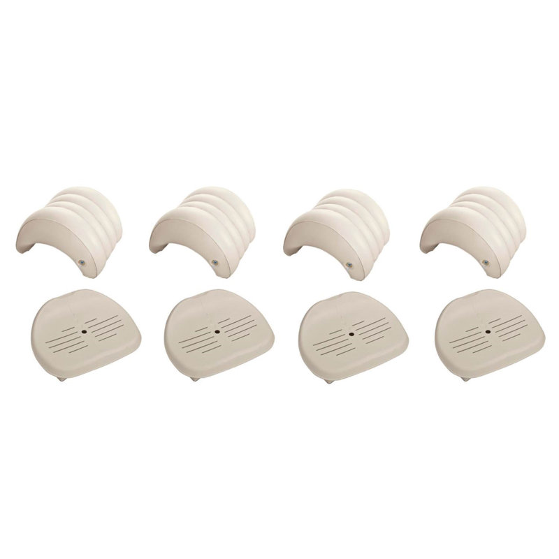 Accessoires pour appui-tête et siège amovibles pour spa Intex Pure Spa