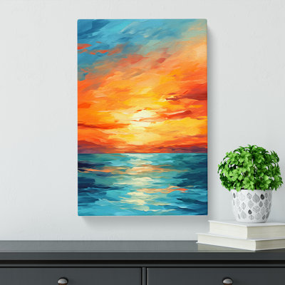 Sunset Abstract - No Frame Print