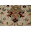 Tapis oriental fait à la main à motif floral Kazak 8 x 10