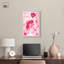 «Pink Martini III», reproduction d'art encadrée rose Glam Decor par Art Remedy, cadre blanc, 16 x 24-129958654-129958664