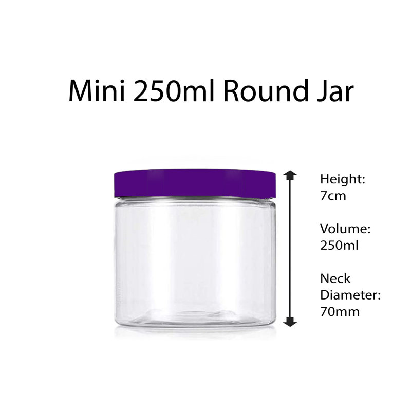 Jar - Set of 10, Purple
