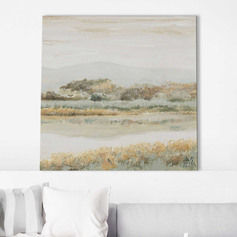 Rio Lindo II - Peinture, L 18 po x H 18 po, Toile tendue