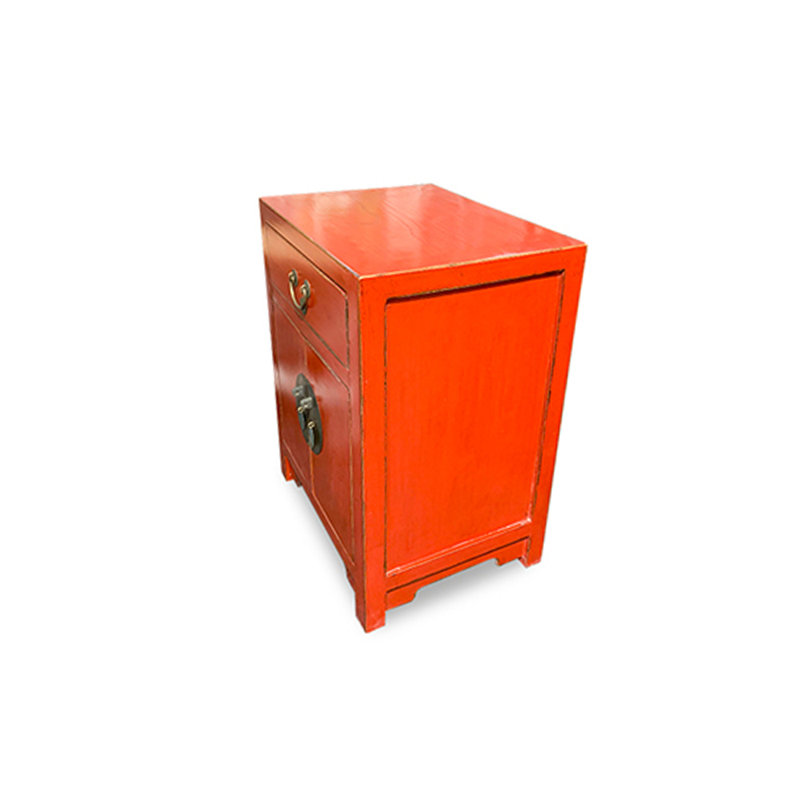 1D 2D End Table-Red