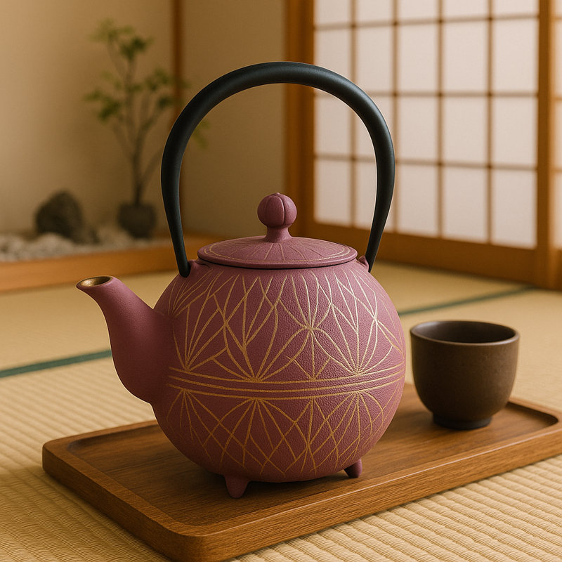 Knollview 1.06 -qt Cast Iron Teapot