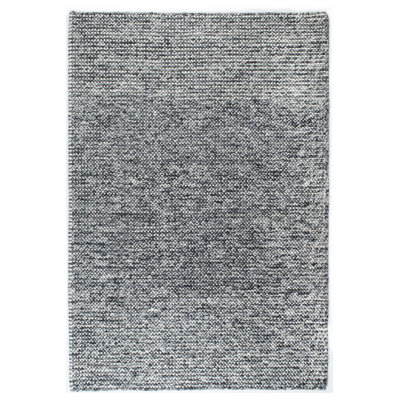 Gruver Hand Woven Dark Grey Indoor Rug