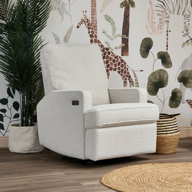Madison Electric Recliner Chair - Bouclé Style