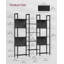 Jaliyah 166 cm H x 158 cm W Steel Etagere Bookcase-1507170254