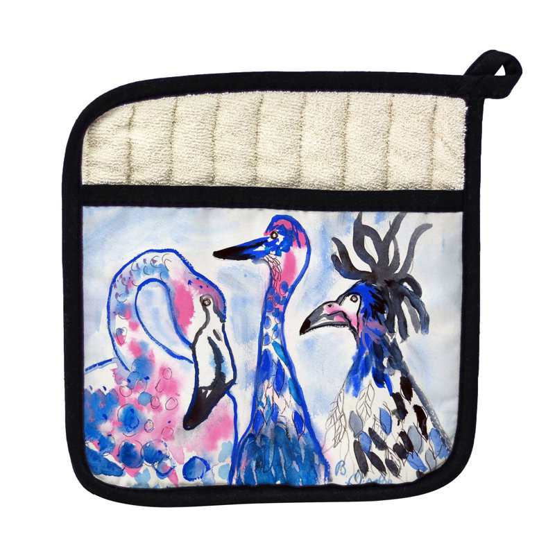 Betsy drake interiors more looney oiseaux cuisinier poignée