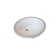 Wells Sinkware Rhythm Series 14'' Ceramic Oval Bathroom Sink with Overflow