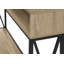 Table d'appoint, console, vestibule, étroit, canapé, salon, chambre à coucher, métal stratifié, contemporain, moderne-745072268