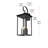 Inty Outdoor Wall sconce in Black