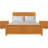 Winston Platform 3 Piece Bedroom Set with Paneled Headboard and Footboard-87414557-87414556