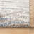 Marble Swirl Shag Rug – Blue – Medium Pile, Stylish, Easy To Clean-1519283629